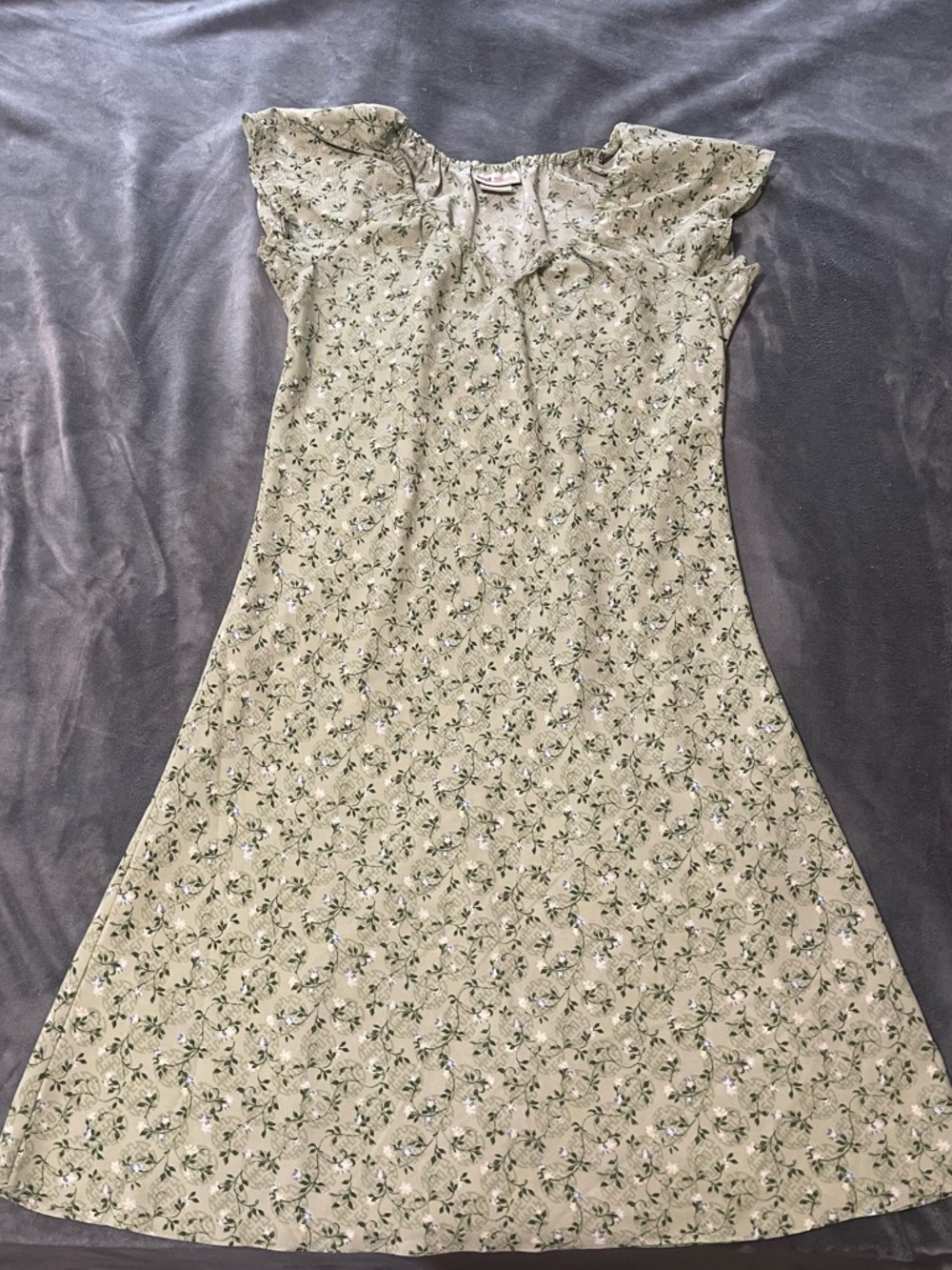 Faded Glory Floral Printed Dress